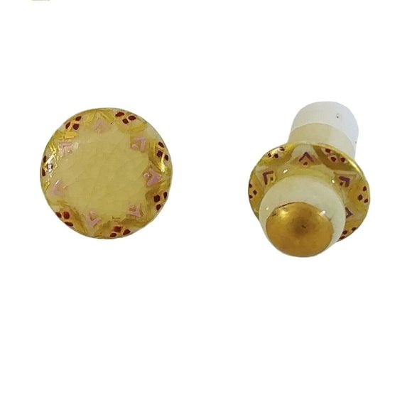 Jars Vases Lids 2 Different Shapes Florals Gold Gilding Hand Painted Hallmarked - Picture 8 of 12